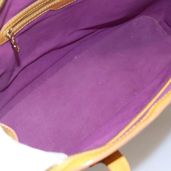 LOUIS VUITTON Epi Lussac Shoulder Bag Yellow LV Auth - Picture 12 of 16